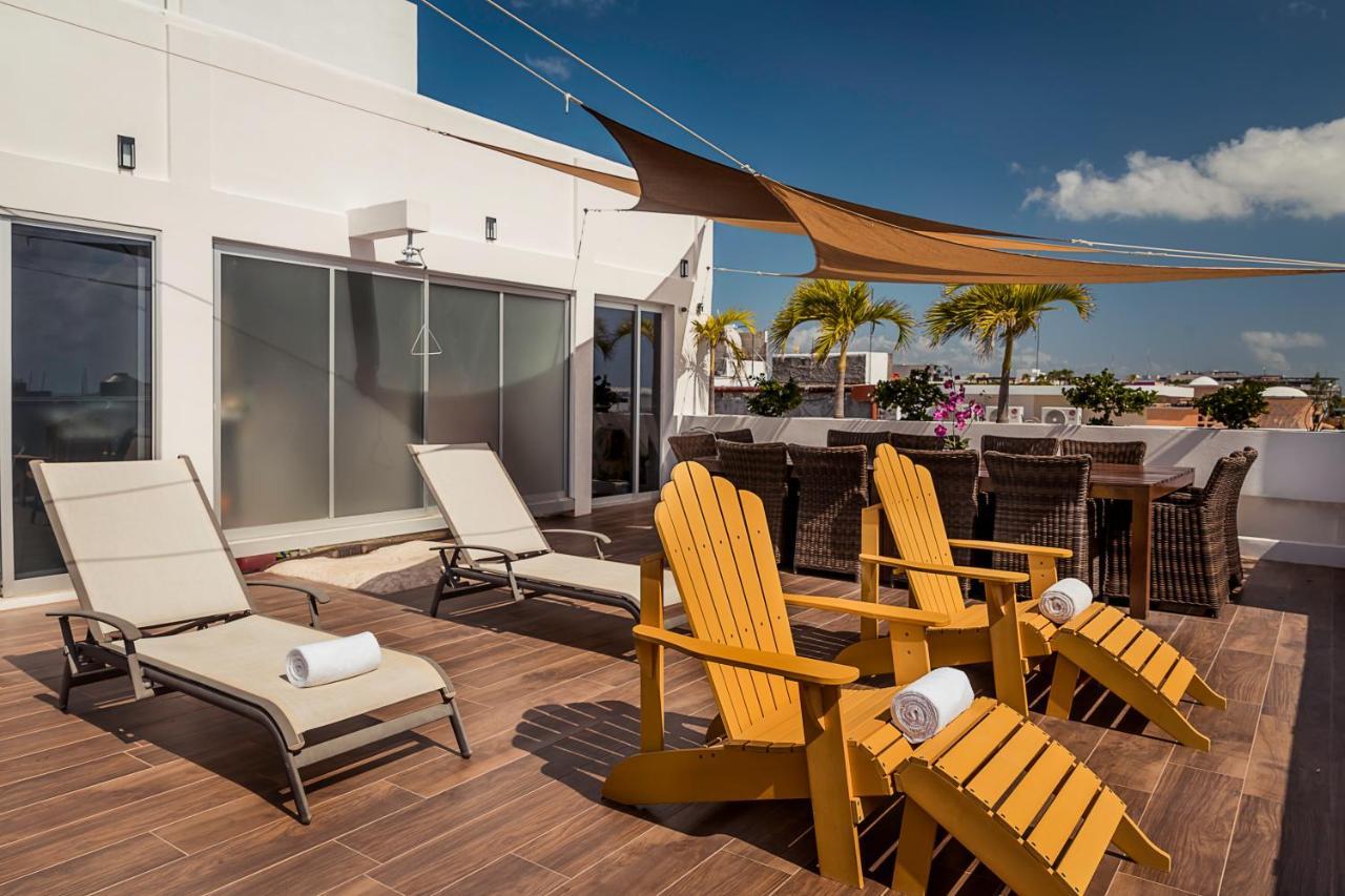"5Th Av" Sol Del Caribe Apart Hotel (Adults Only) Playa del Carmen Bagian luar foto