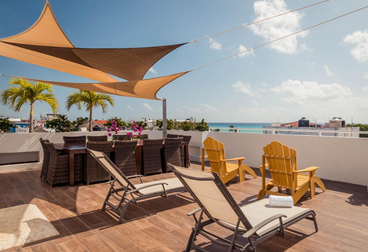 "5Th Av" Sol Del Caribe Apart Hotel (Adults Only) Playa del Carmen Bagian luar foto